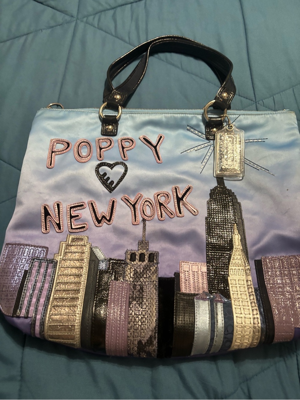 COACH POPPY NYC Skyline Tote